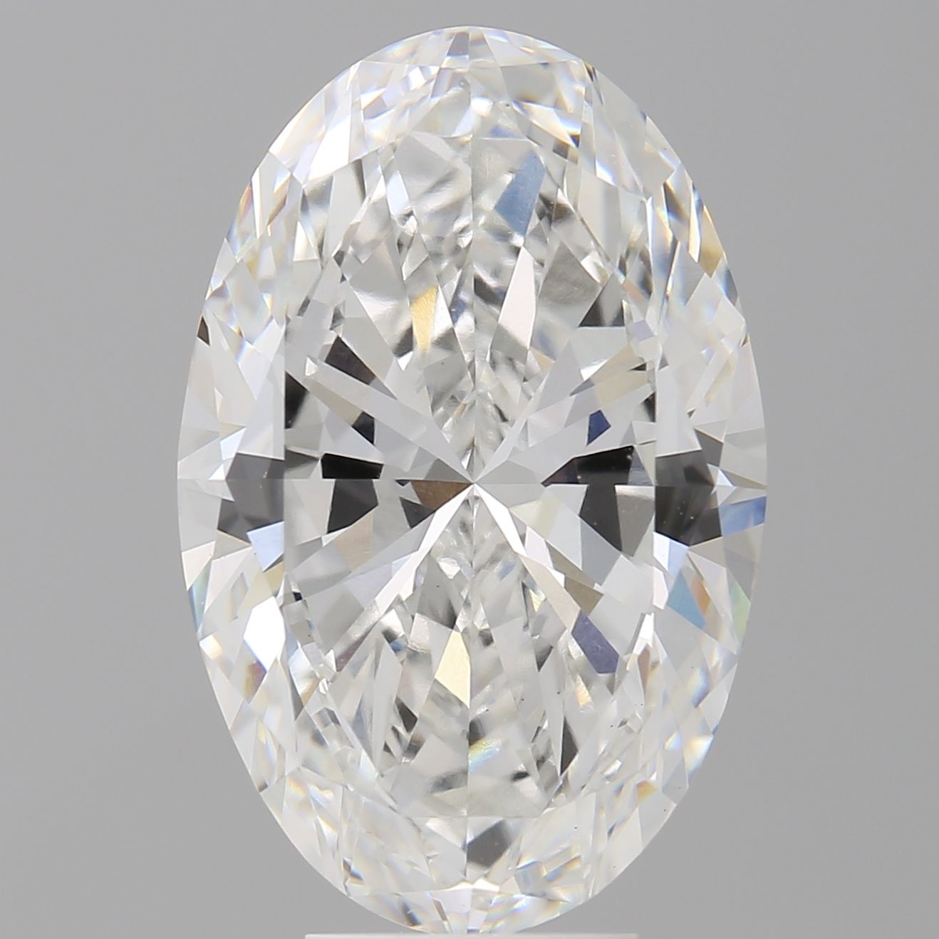 7.02 ct. oval Lab Grown Diamond front image