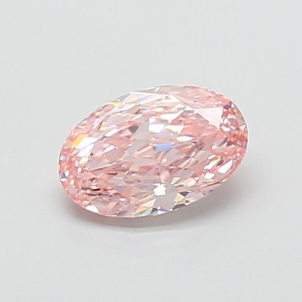 1.52 CT Fancy Intense Pink OVAL