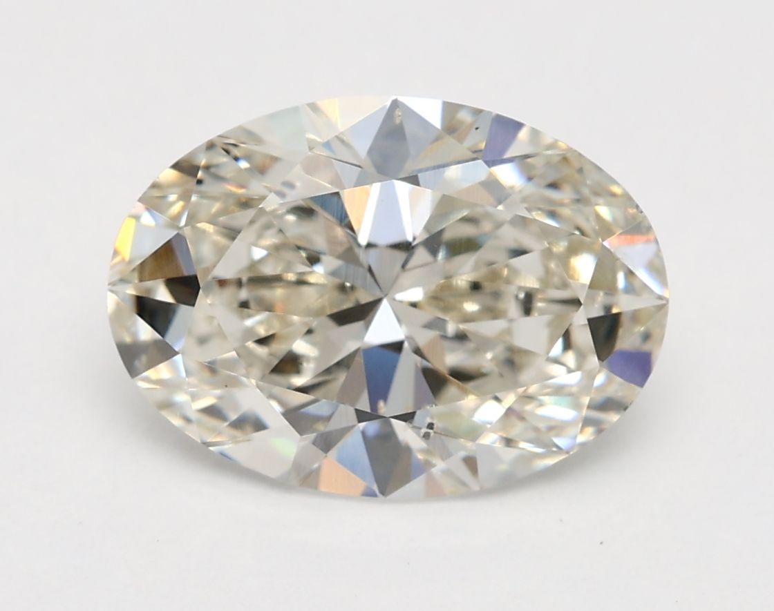 2.10 ct. oval Lab Grown Diamond front image