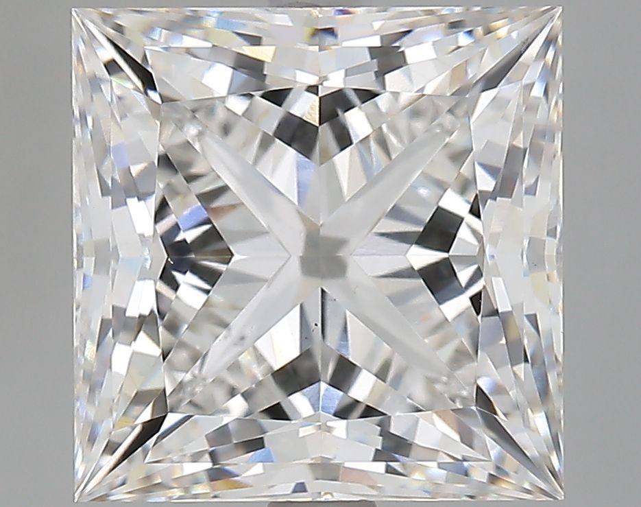4.74 ct. princess Lab Grown Diamond front image