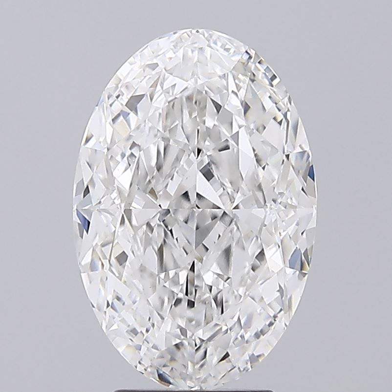 5.06 ct. oval Lab Grown Diamond front image