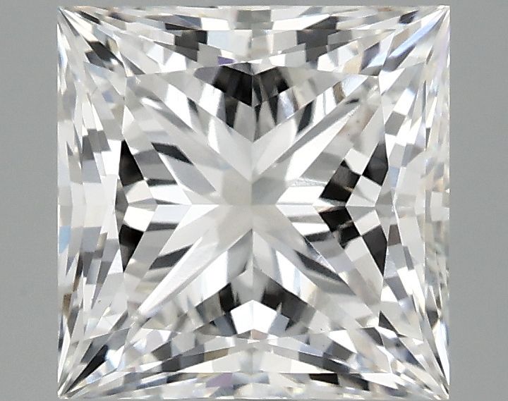 3.02 ct. princess Lab Grown Diamond front image