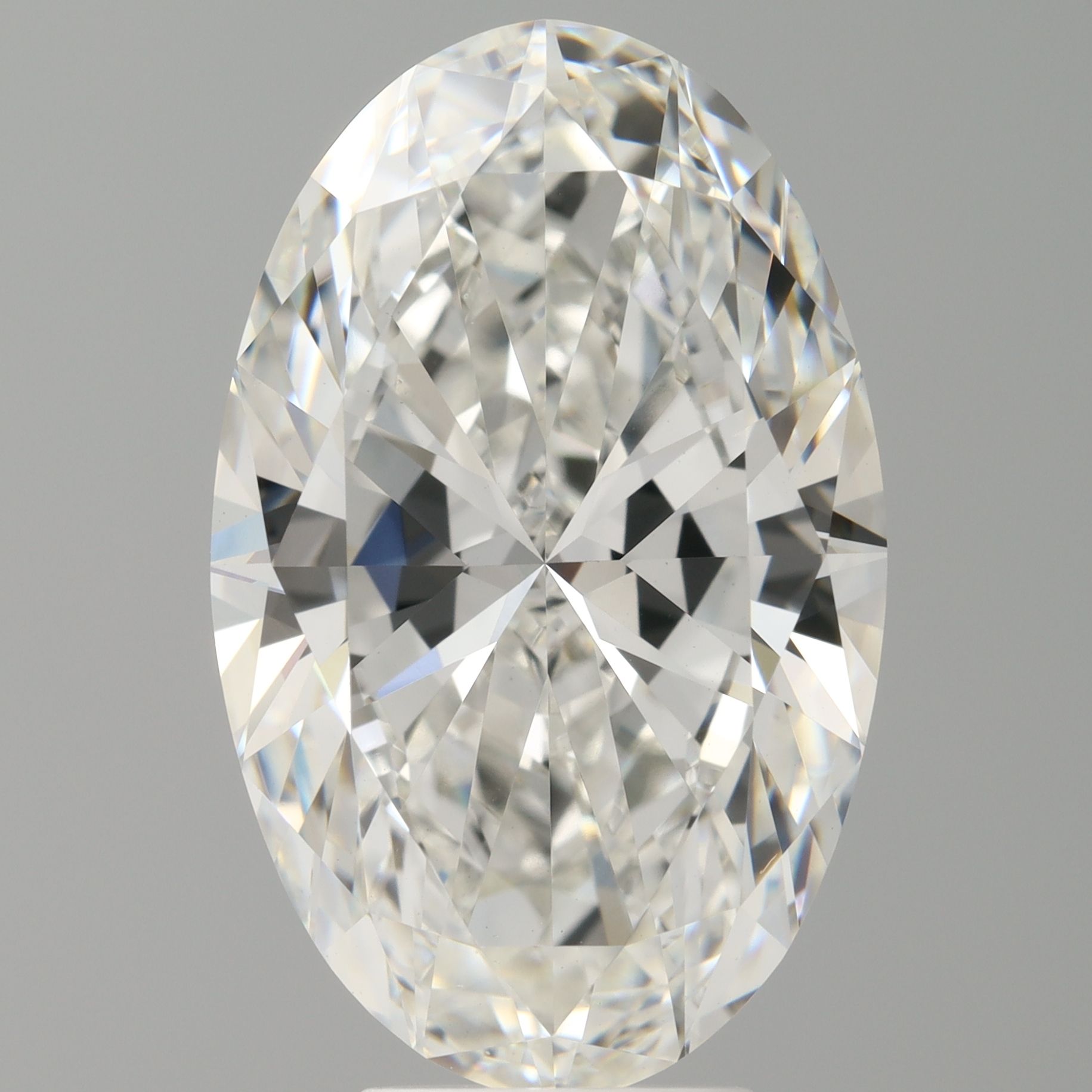 6.61 ct. oval Lab Grown Diamond front image