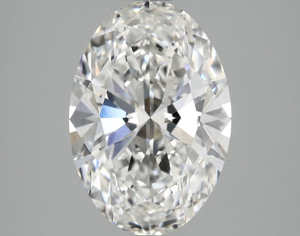 2.85 ct. oval Lab Grown Diamond front image