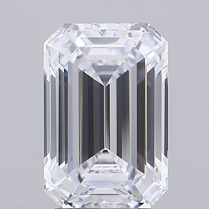 2.45 ct. emerald Lab Grown Diamond front image