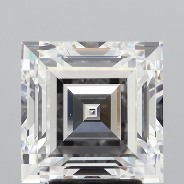 4.02 ct lab-grown Square radiant Diamond