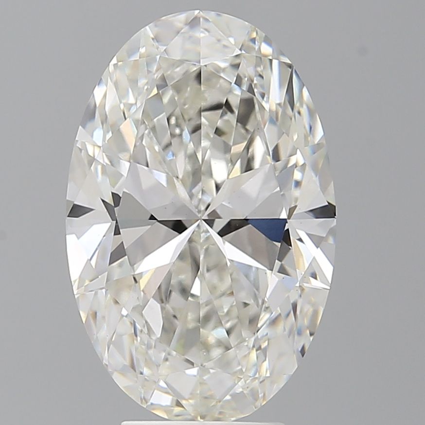 5.50 ct. oval Lab Grown Diamond front image