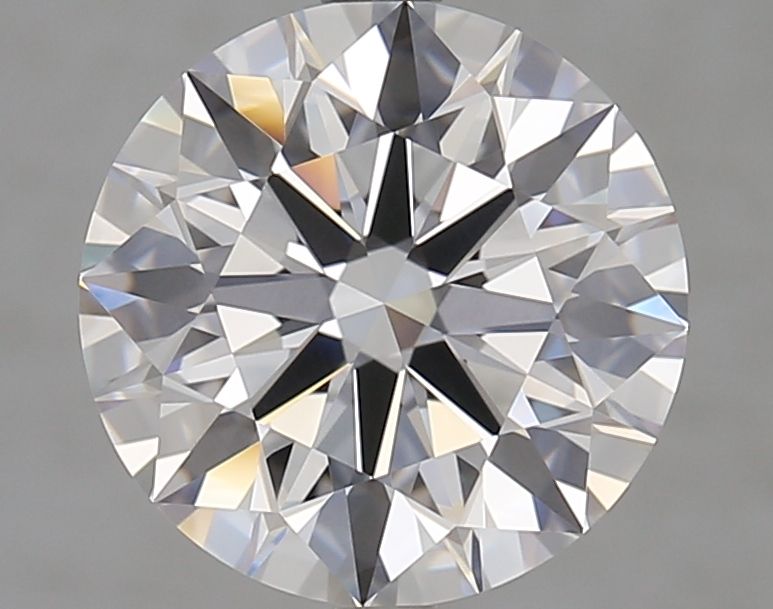 Diamant Rond 3.71 ct - Couleur D - Pureté IF