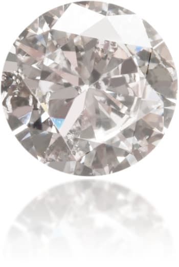 Diament 0.51 ct Fancy Light Orangey Pink/I2