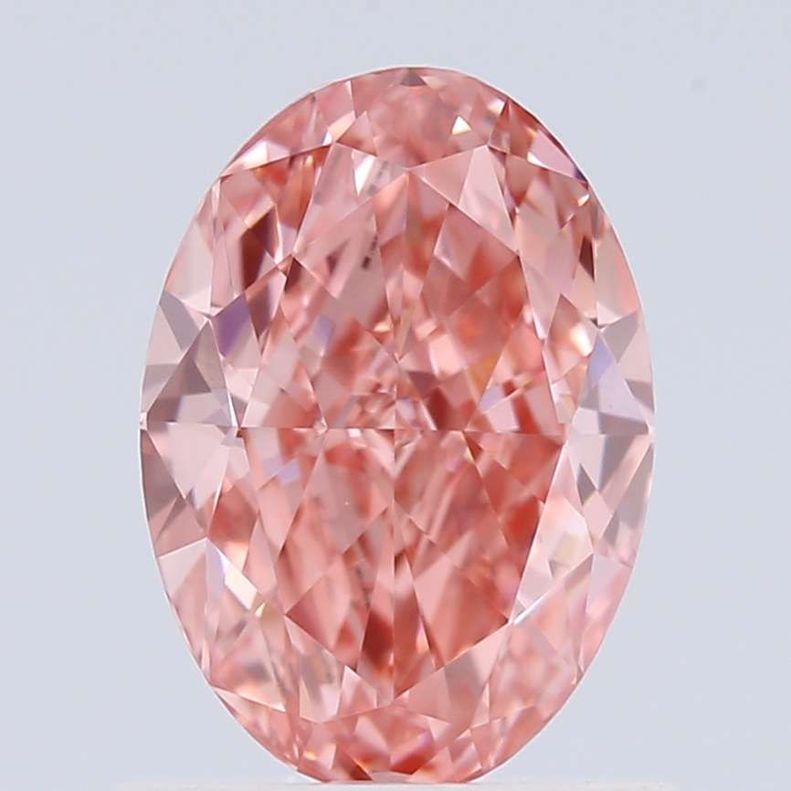1.01 CT Fancy Vivid Pink OVAL