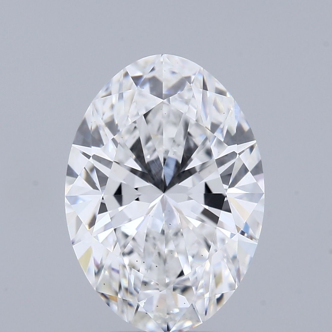 3.06 ct. oval Lab Grown Diamond front image