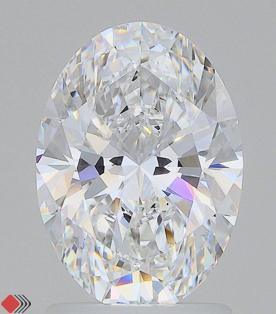 2.09 ct. oval Lab Grown Diamond front image