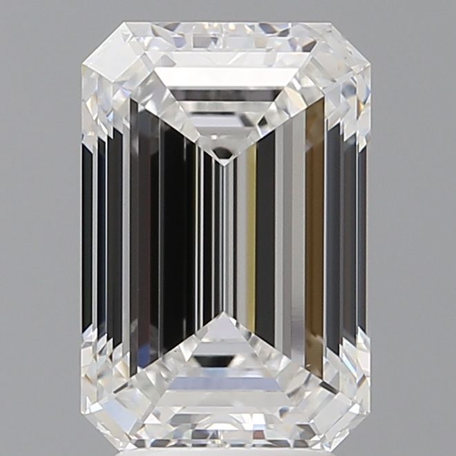 3.95 ct. emerald Lab Grown Diamond front image