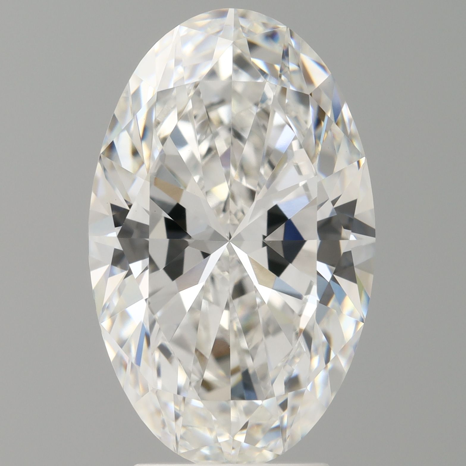 4.08 ct. oval Lab Grown Diamond front image