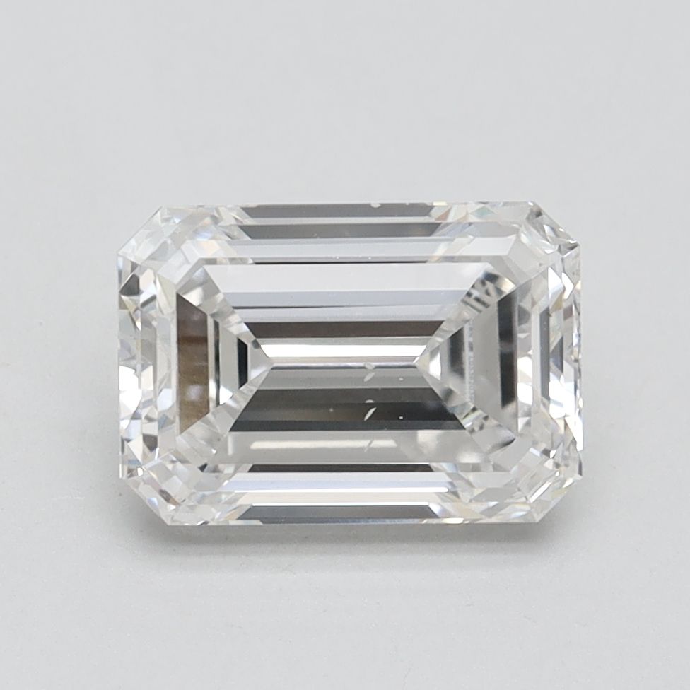 2.22 ct. emerald Lab Grown Diamond front image