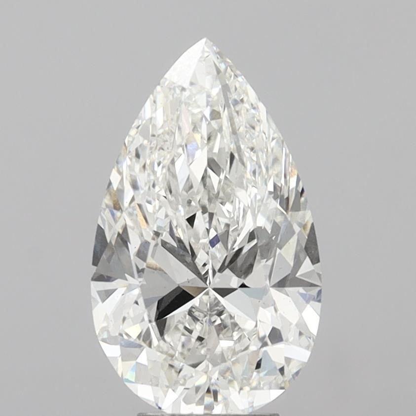 6.01 ct. pear Lab Grown Diamond front image