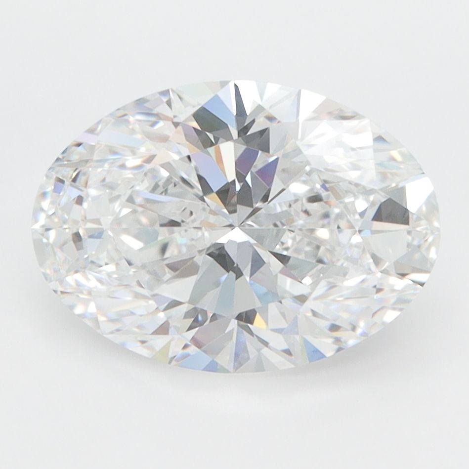 3.06 ct. oval Lab Grown Diamond front image