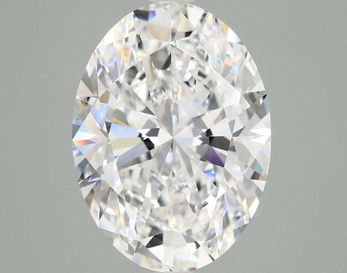 5.03 ct. oval Lab Grown Diamond front image