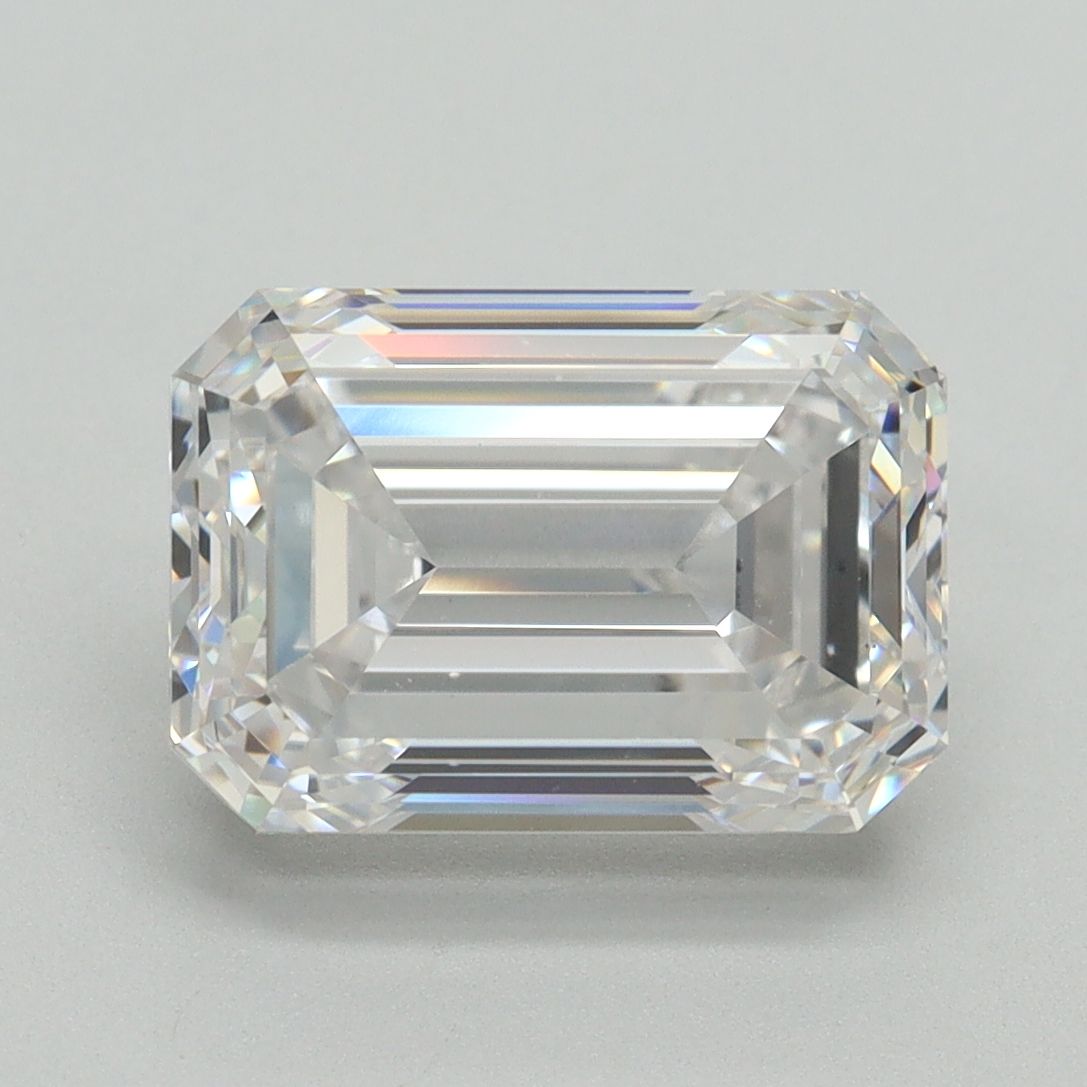 4.02 ct. emerald Lab Grown Diamond front image
