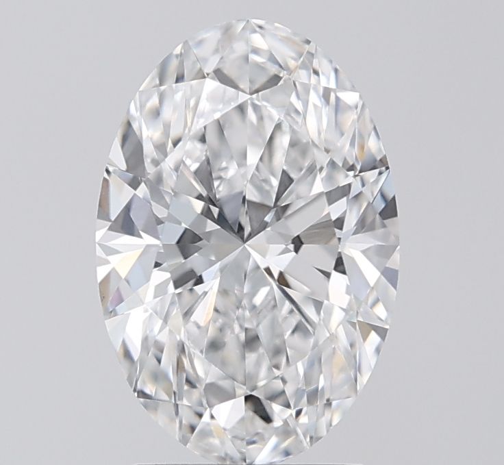 2.08 ct. oval Lab Grown Diamond front image