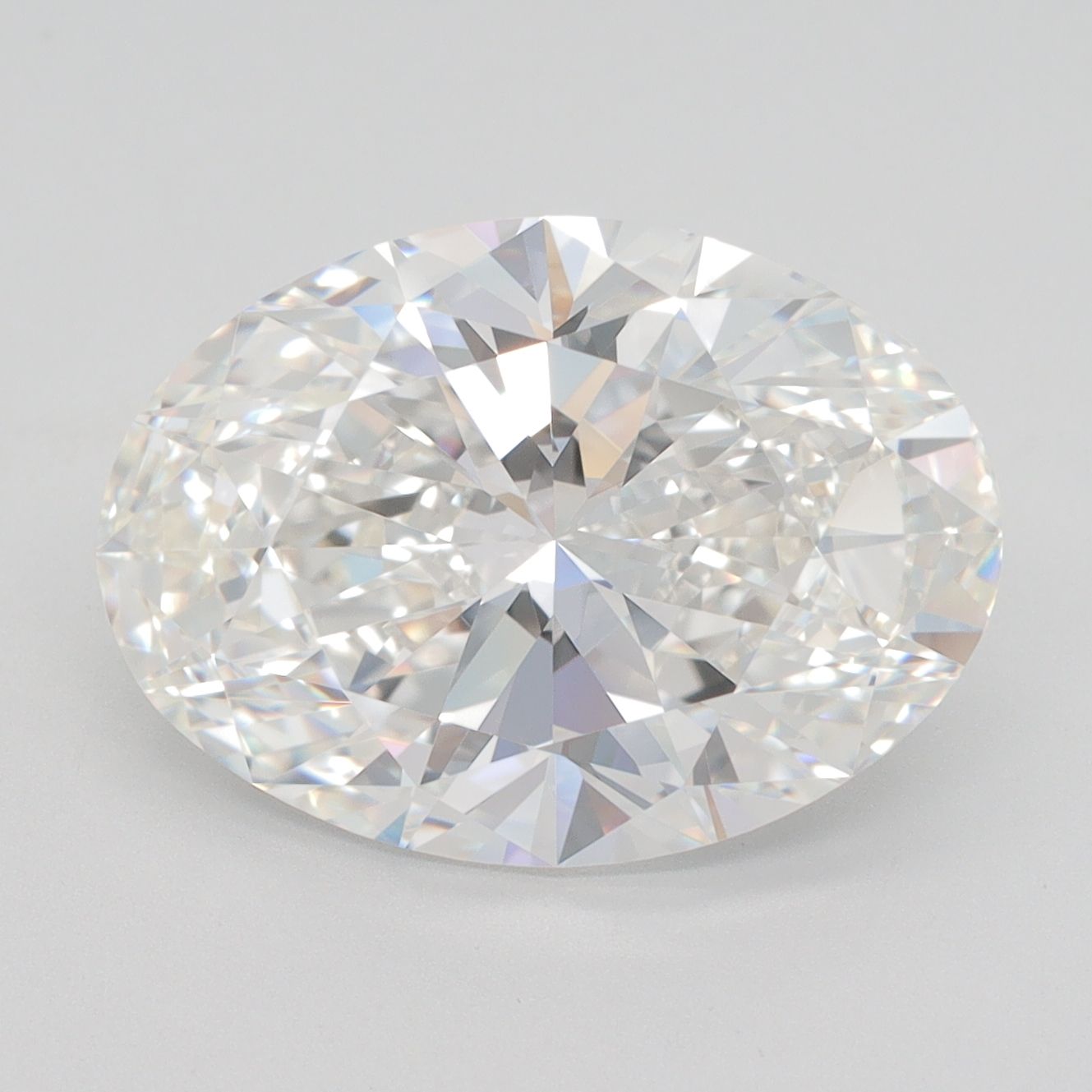 6.09 ct. oval Lab Grown Diamond front image