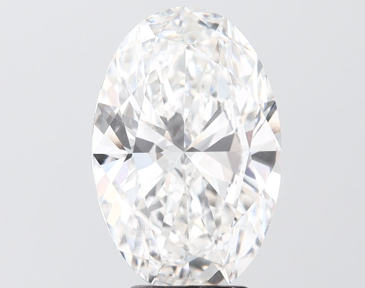 5.01 ct. oval Lab Grown Diamond front image