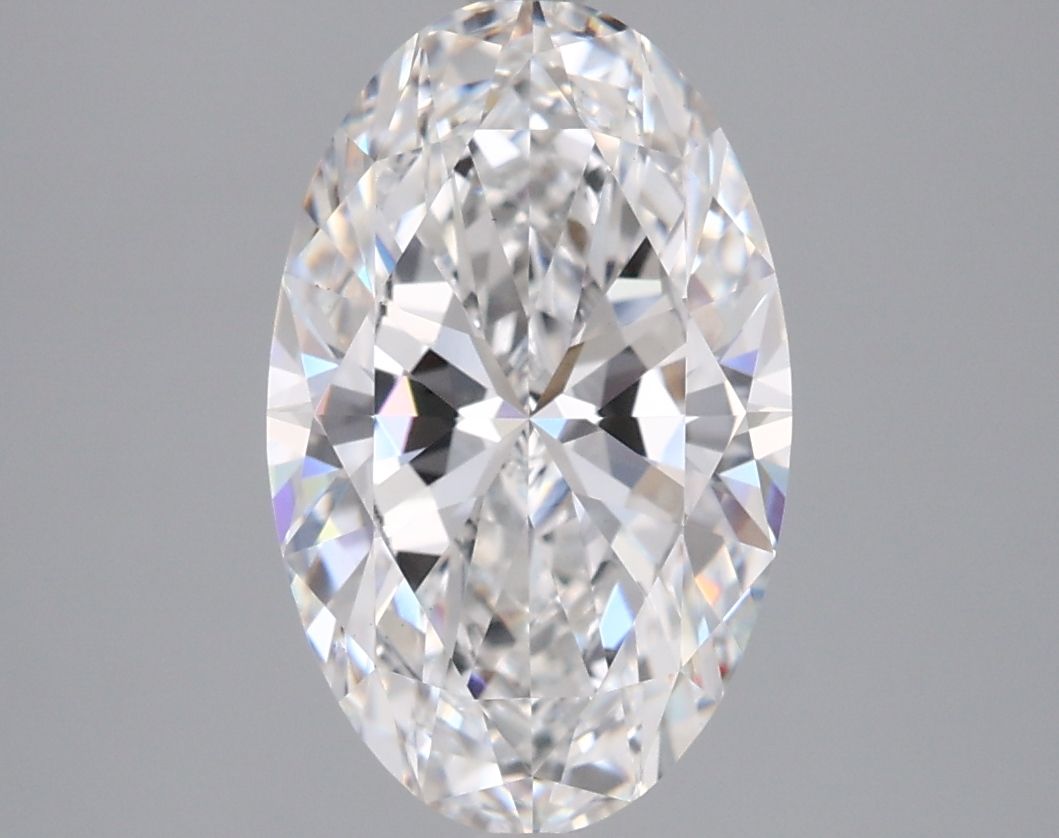 3.02 ct. oval Lab Grown Diamond front image