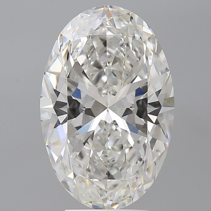 5.03 ct. oval Lab Grown Diamond front image