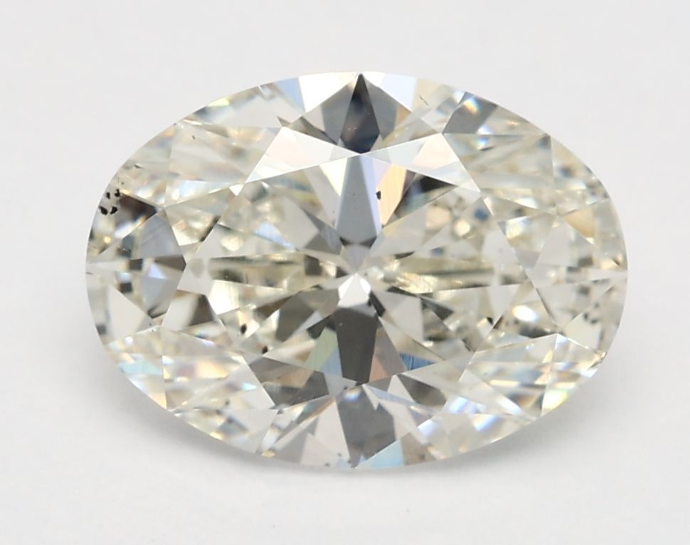 2.02 ct. oval Lab Grown Diamond front image