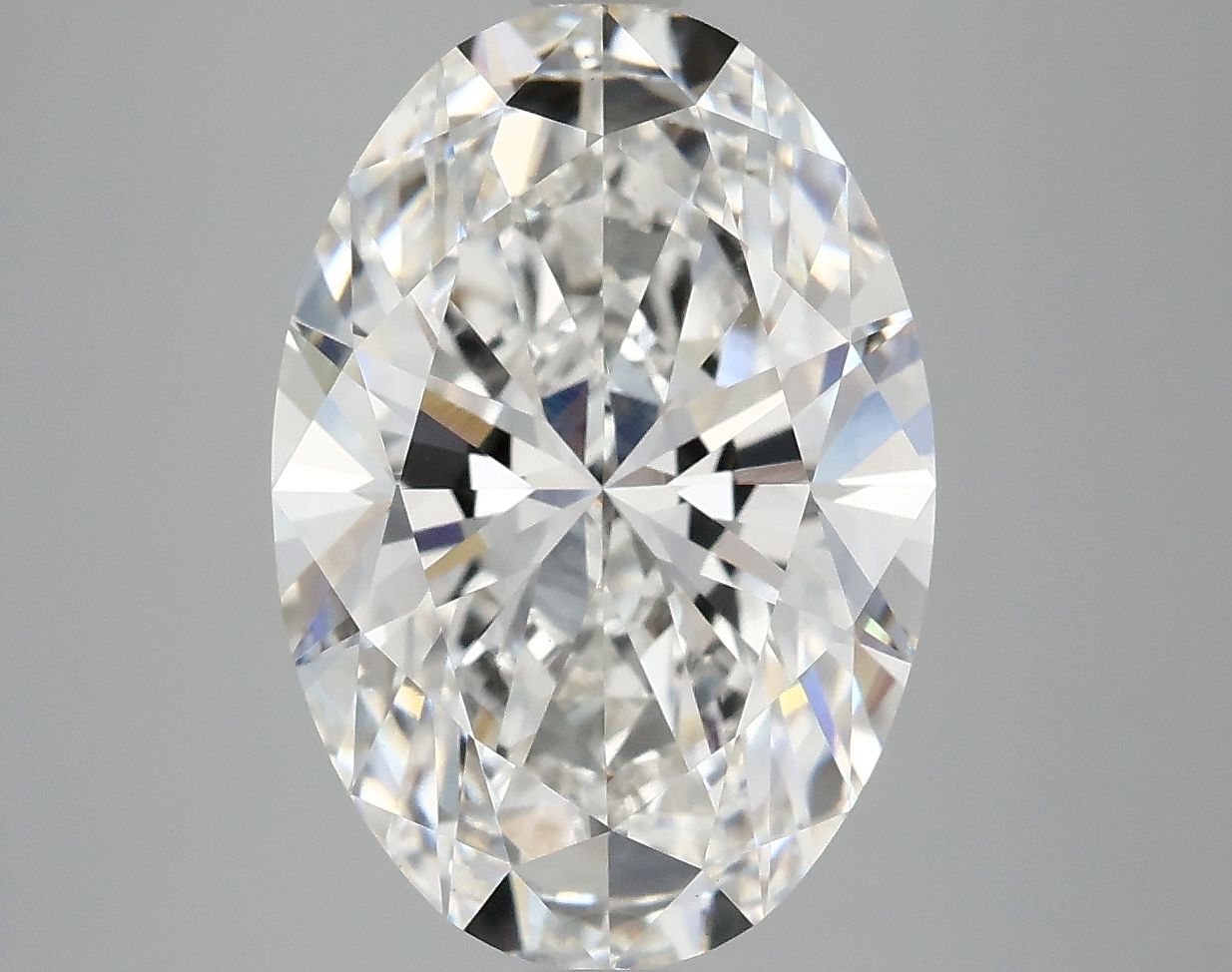 5.02 ct. oval Lab Grown Diamond front image