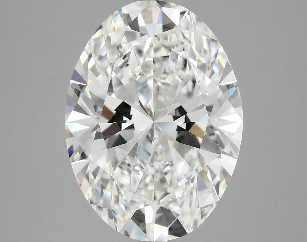 3.95 ct. oval Lab Grown Diamond front image