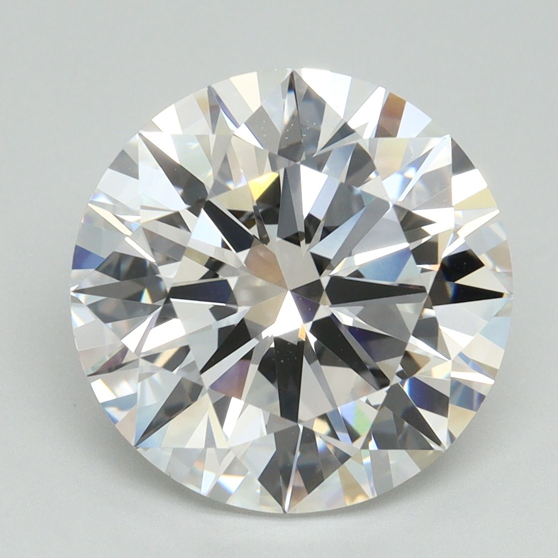 6.14 ct. round Lab Grown Diamond front image