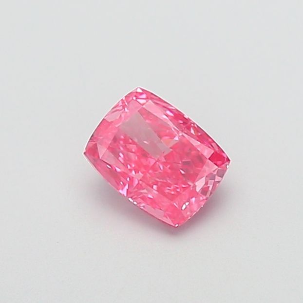 1.03 CT Fancy Vivid Pink CUSHION MODIFIED