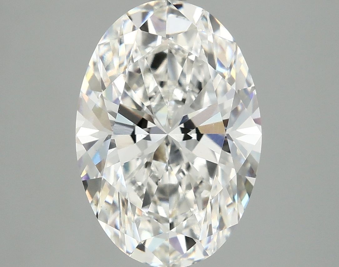 4.08 ct. oval Lab Grown Diamond front image