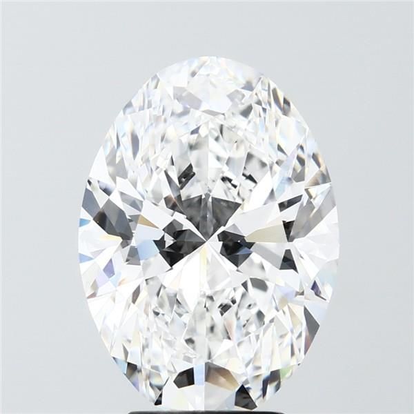 5.08 ct. oval Lab Grown Diamond front image