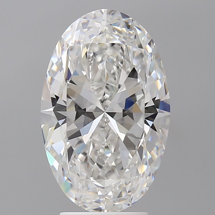 4.09 ct. oval Lab Grown Diamond front image
