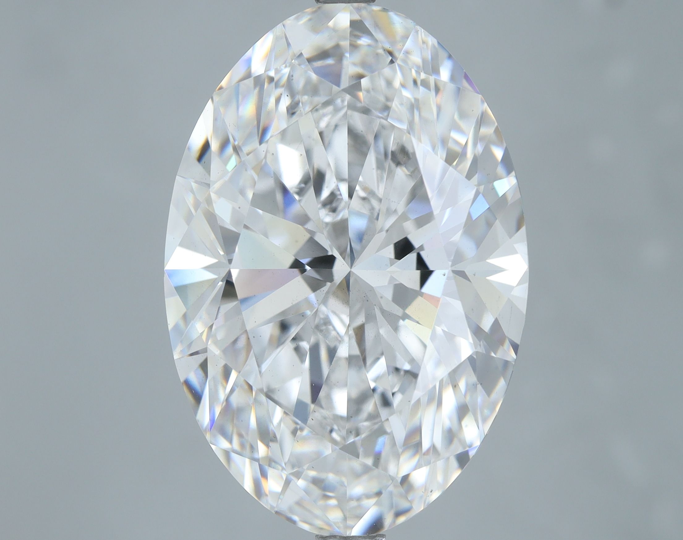 9.56 ct. oval Lab Grown Diamond front image