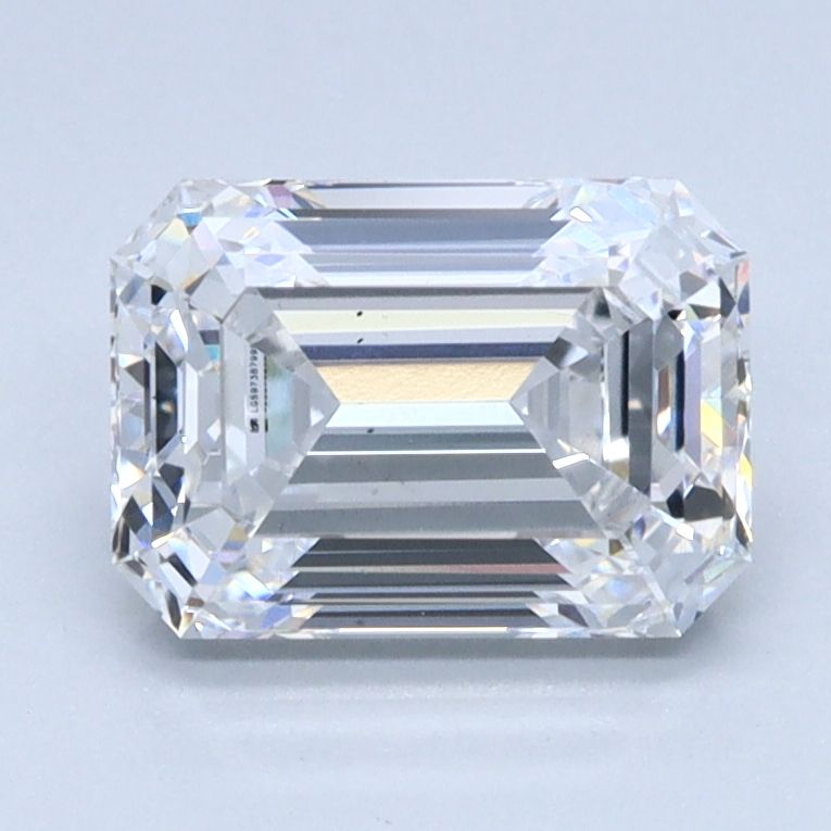 1.63 ct. emerald Lab Grown Diamond front image