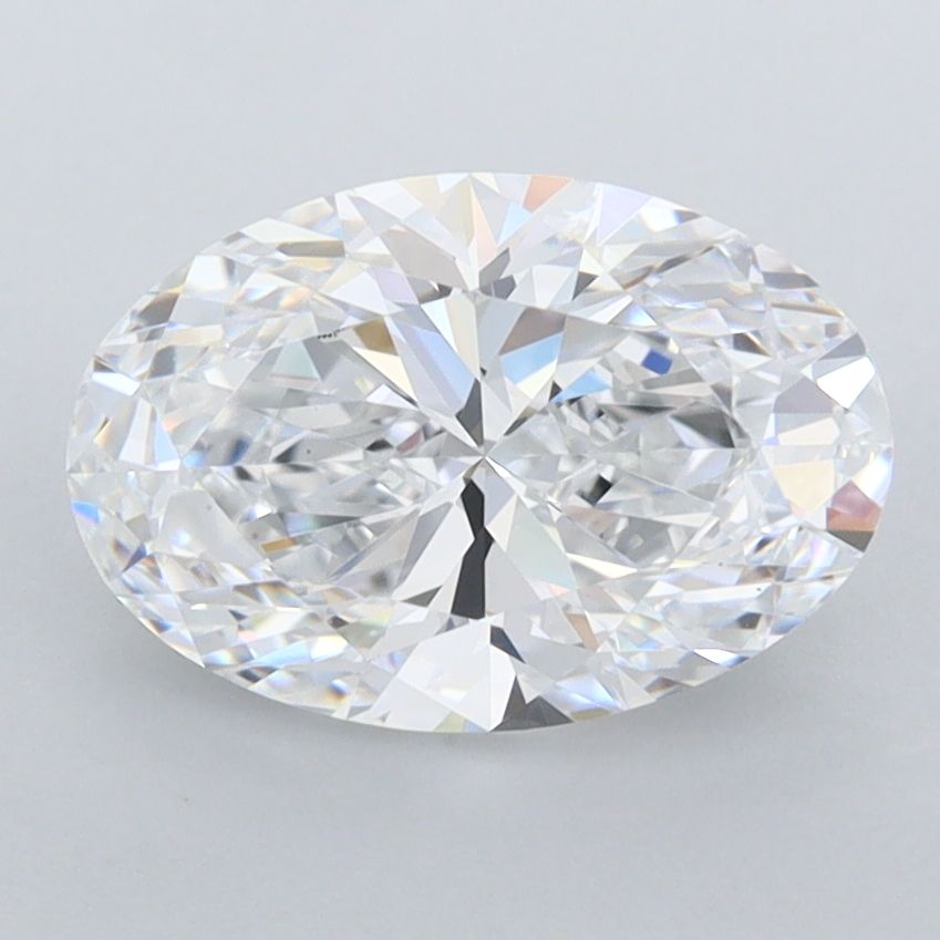 2.10 ct. oval Lab Grown Diamond front image