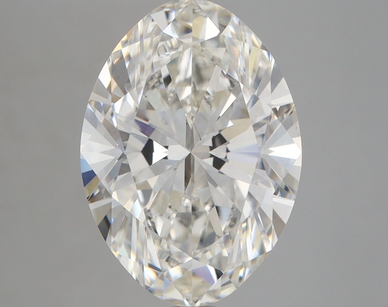 5.33 ct. oval Lab Grown Diamond front image