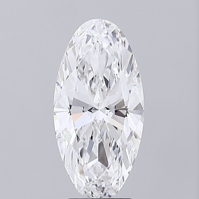 3.06 ct. oval Lab Grown Diamond front image