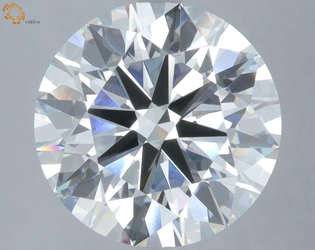 6.10 ct. round Lab Grown Diamond front image