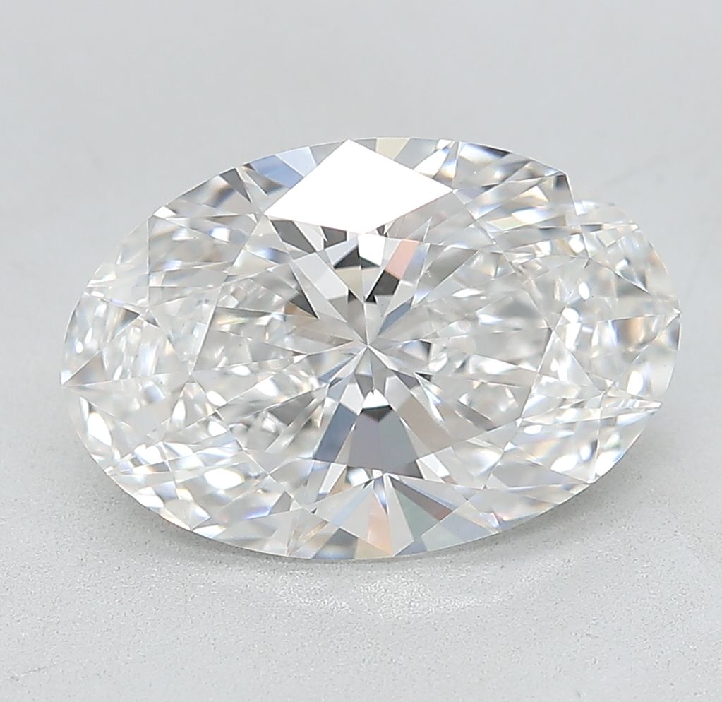 3.01 ct. oval Lab Grown Diamond front image