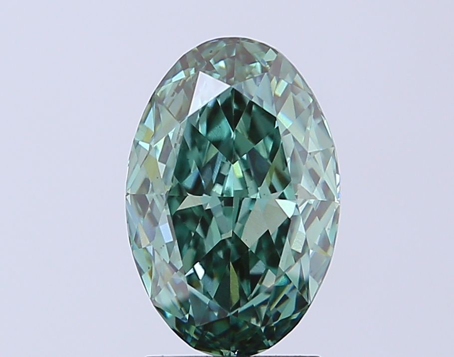 3.10 ct. oval Lab Grown Diamond front image