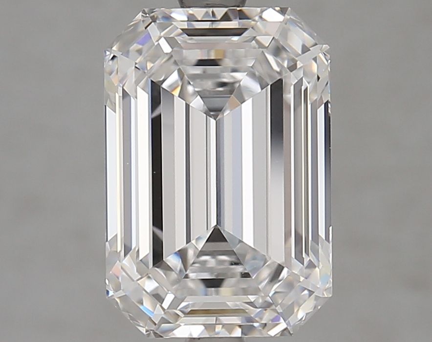 Diamant Émeraude 4.01 ct - Couleur D - Pureté VVS1