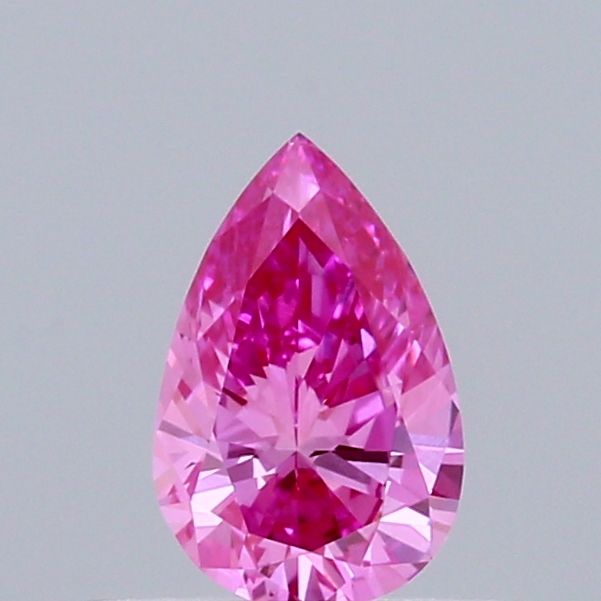 0.34 CT Fancy Vivid Pink PEAR