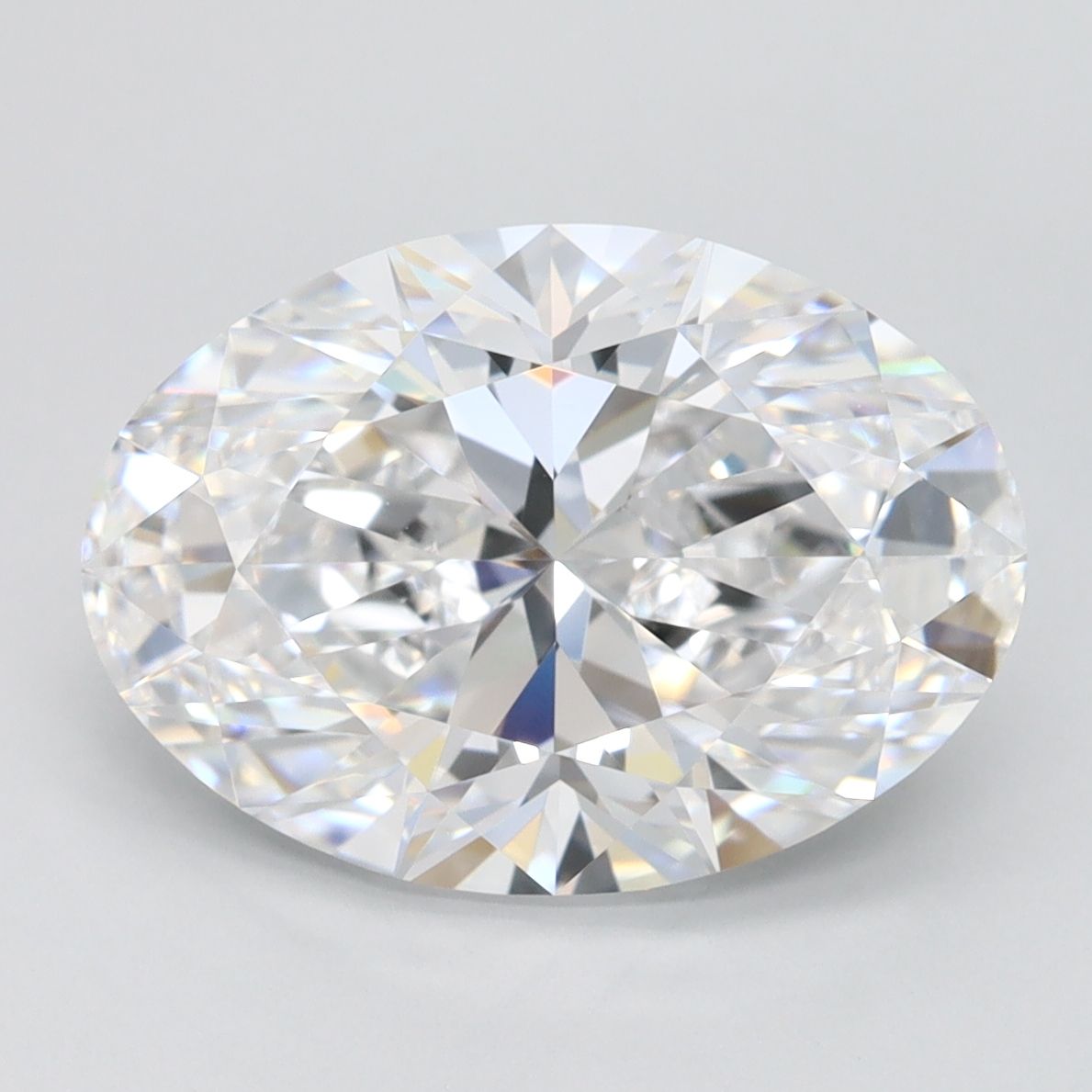 3.63 ct. oval Lab Grown Diamond front image