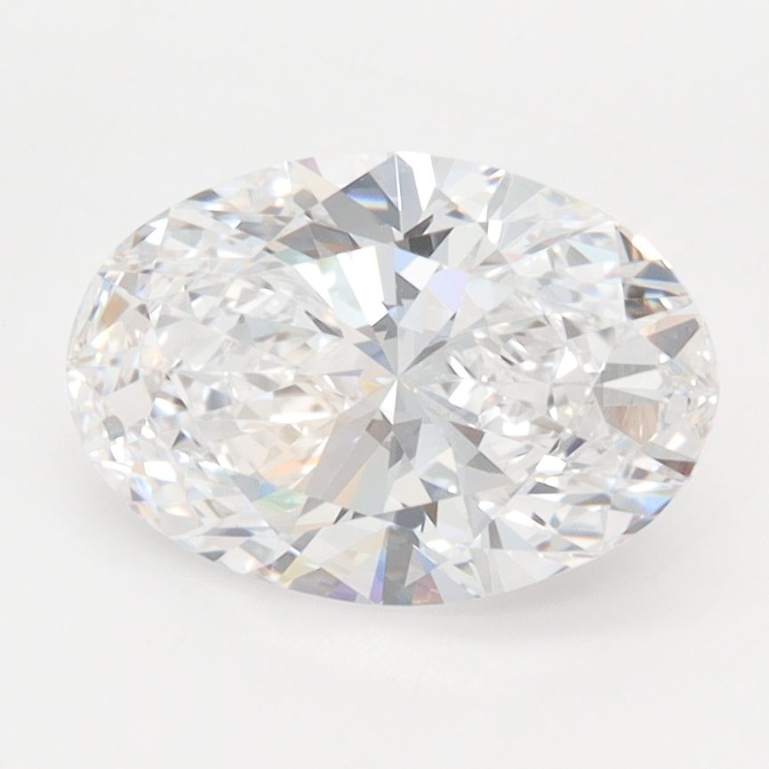 2.01 ct. oval Lab Grown Diamond front image
