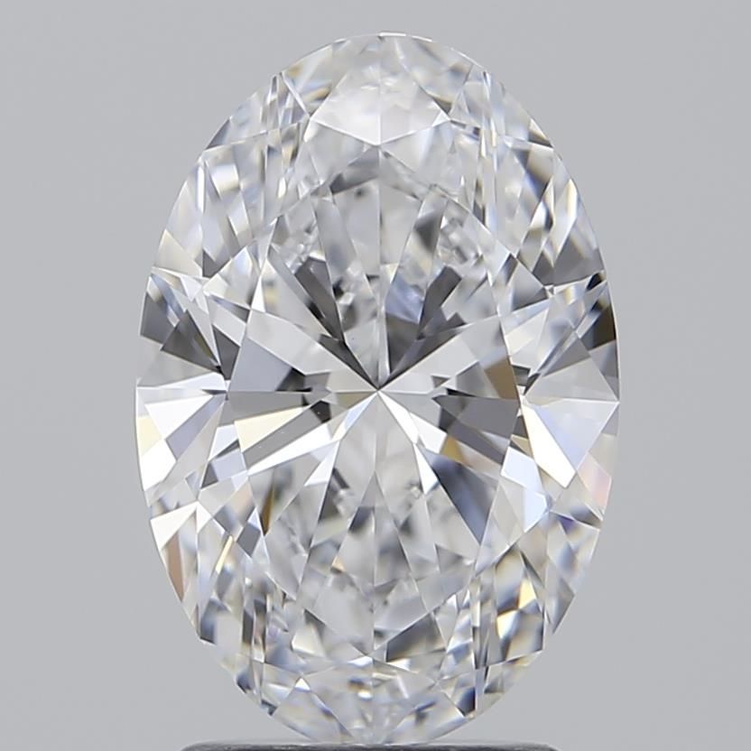 2.05 ct. oval Lab Grown Diamond front image