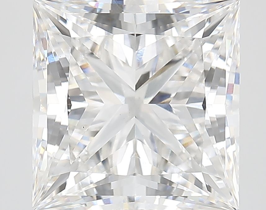 5.66 ct. princess Lab Grown Diamond front image